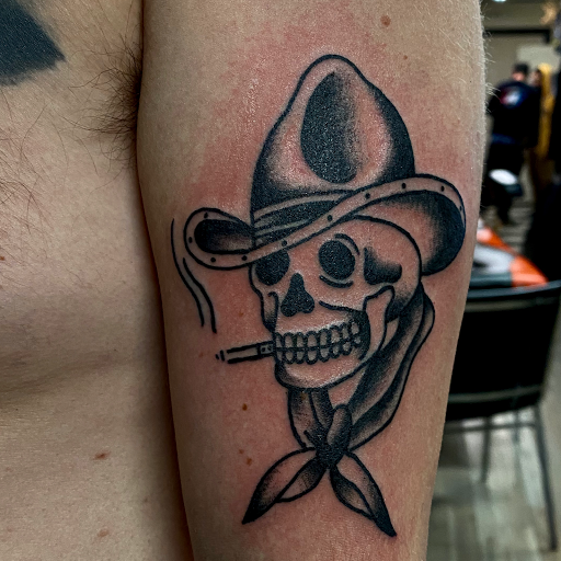 Explore side of finger tattoo ideas, creative tattoo ideas in Charlottesville, available at Have Heart Tattoo