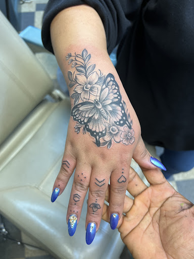 Explore angel forearm tattoo ideas, creative tattoo ideas in New York, available at King Tattoos