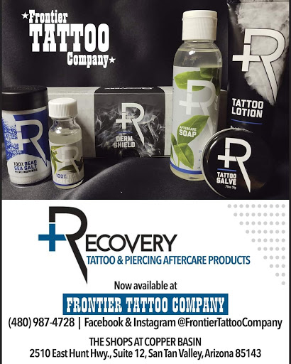 Tattoo Shop «Frontier Tattoo Company», reviews and photos, 2510 E Hunt Hwy #12, San Tan Valley, AZ 85143, USA