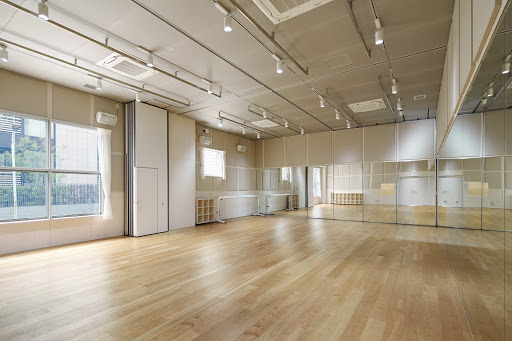 Piece of modern Dance studio