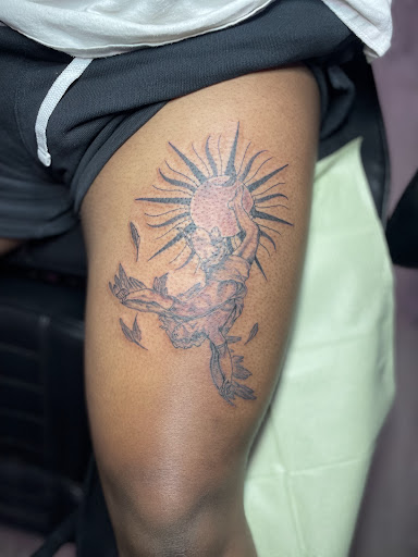 Explore not all who wander are lost tattoo ideas, creative tattoo ideas in Orange Park, available at Big City Tattoo and Piercing