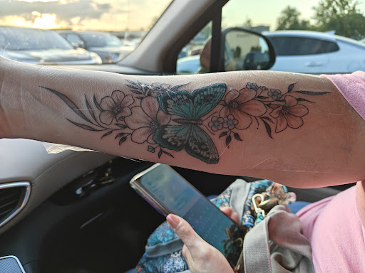 Explore car guy tattoos ideas, creative tattoo ideas in Tulsa, available at Royal Ink Tattoos And Piercings