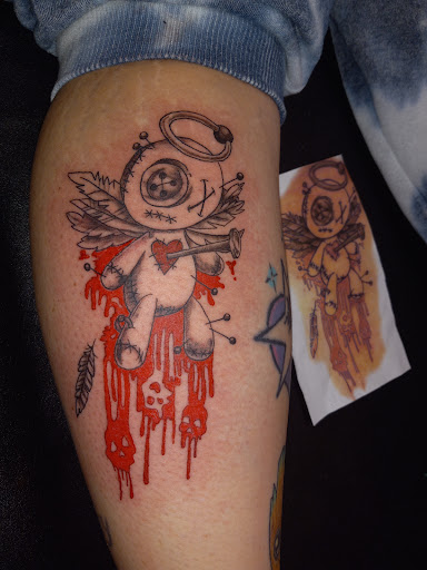 Explore clone trooper tattoo ideas, creative tattoo ideas in Kewanee, available at Splat Ink tattoos and piercings