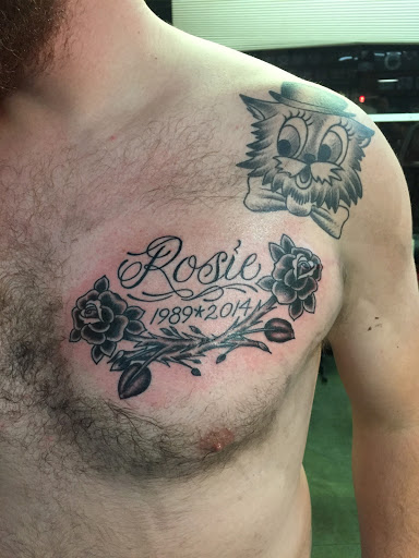 Explore ladies chest tattoo ideas, creative tattoo ideas in Reno, available at Aces Tattoo