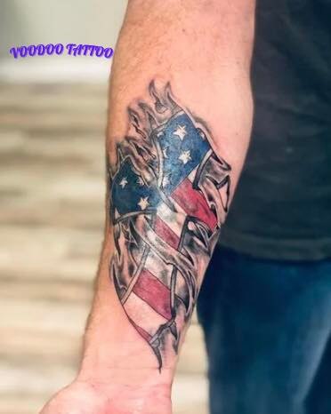 Explore tattoo ideas for shoulder, creative tattoo ideas in Gautier, available at Voodoo Tattoo