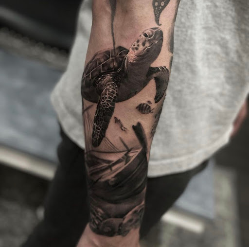 Explore tattoos ideas for depression, creative tattoo ideas in Spokane, available at Anchored Art Tattoo