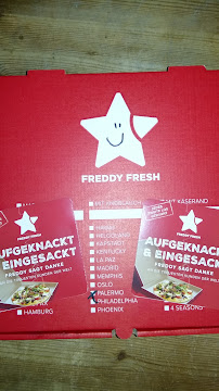 Carte du Freddy Fresh Pizza Berlin-Hellersdorf à Berlin