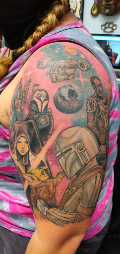 Explore country tattoo ideas, creative tattoo ideas in Minneapolis, available at Scottish Rose Tattoo