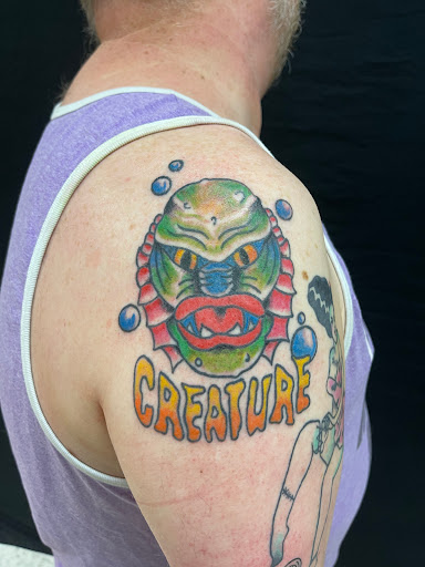 Explore chicano sleeve tattoo ideas, creative tattoo ideas in Strasburg, available at Champion Tattoo Company