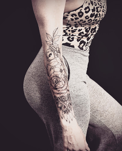 Explore tattoo placement ideas female, creative tattoo ideas in Alexandria, available at Old Town Ink & Art Gallery
