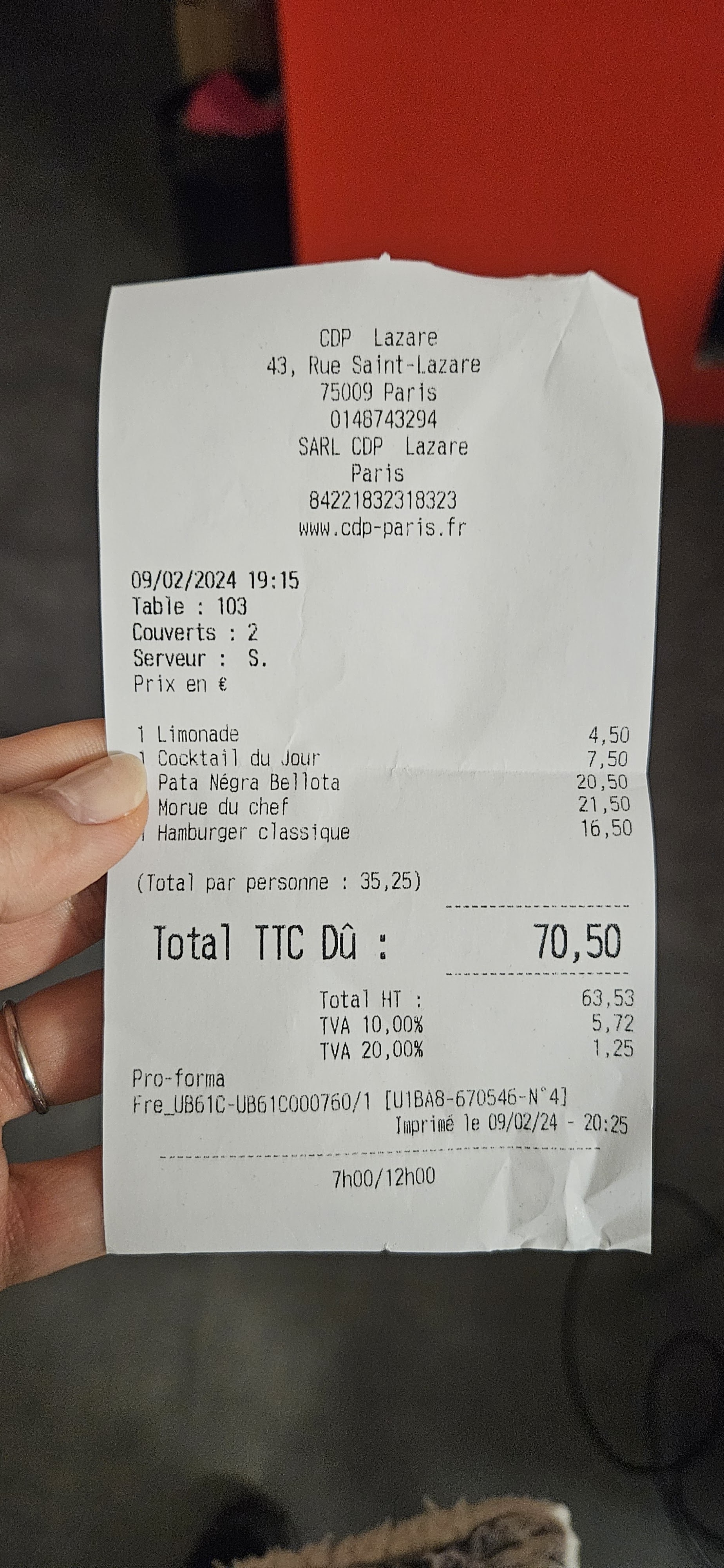 Photo n° 2 de l'avis de czm.c fait le 10/02/2024 à 20:11
