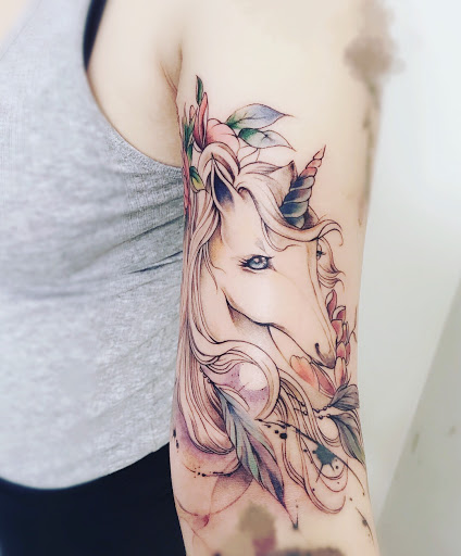 Explore gengar tattoo ideas, creative tattoo ideas in El Monte, available at Baron Art Tattoo & Piercing Studio El Monte