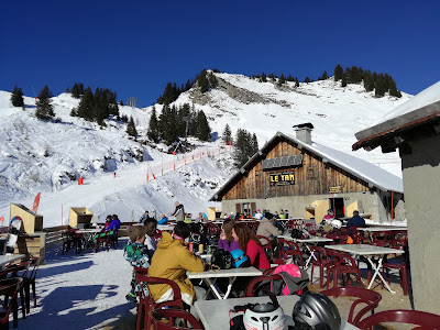 Piste de ski des houches à Les Houches