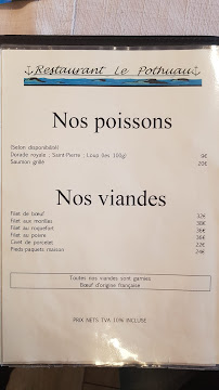 Menu / carte de Restaurant Le Pothuau à Hyères