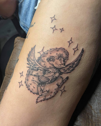 Explore funny tattoo ideas for guys, creative tattoo ideas in Bryan, available at Ink Dreams Tattoo