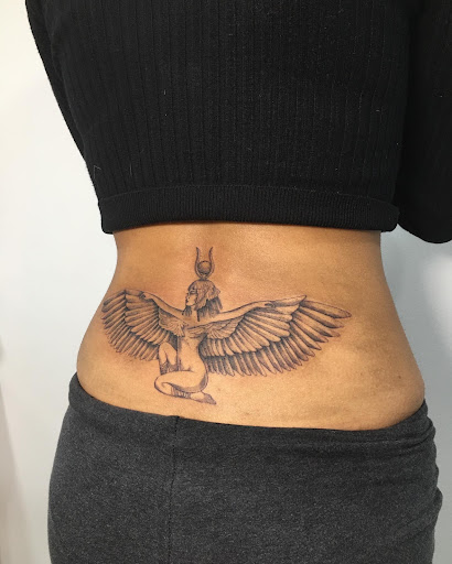 Explore calf tattoo ideas for guys, creative tattoo ideas in Roselle Park, available at Sola Ink