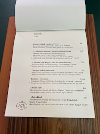 Café Café Villa Bux à Merano (la carte)