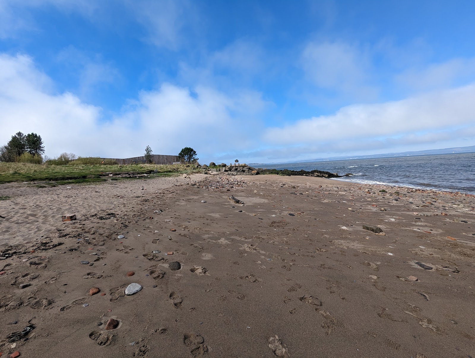 Fotografija Granton plaža z ravna obala