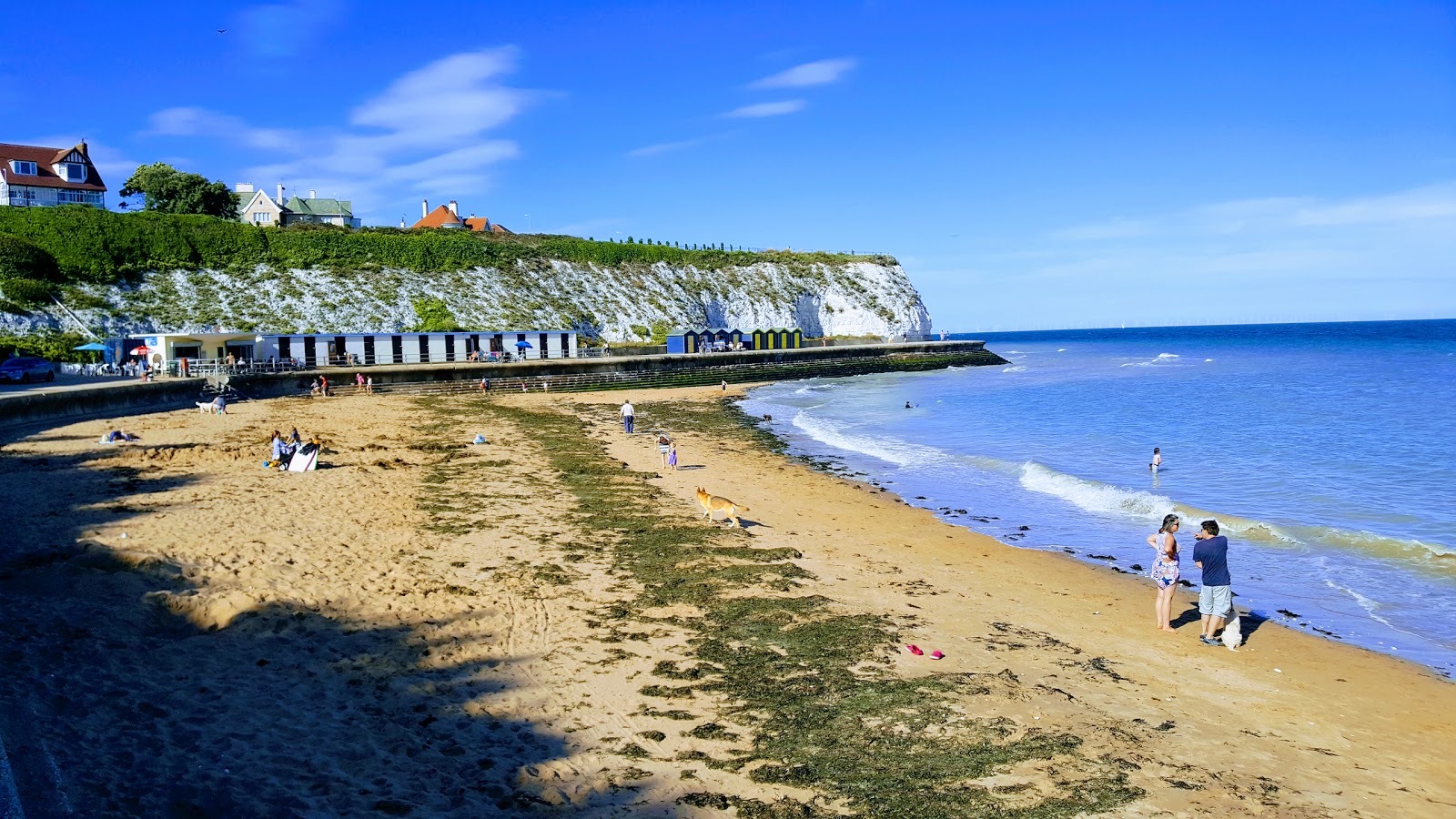 Foto de Dumpton Gap beach área de comodidades