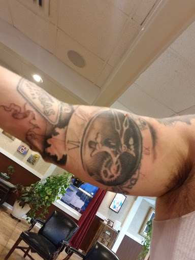 Explore son name tattoo ideas, creative tattoo ideas in Bowling Green, available at Age of Reason Tattoo