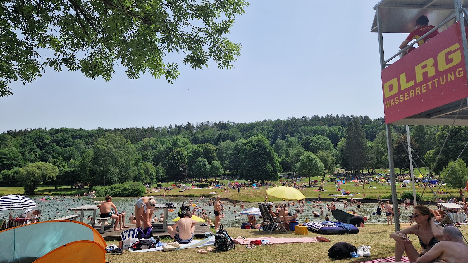 Foto av Freibad am Rursee bekvämlighetsområde