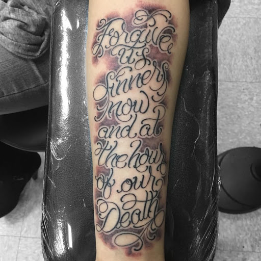 Explore werewolf tattoo ideas, creative tattoo ideas in Stockton, available at Stockton Tattoo & Piercing