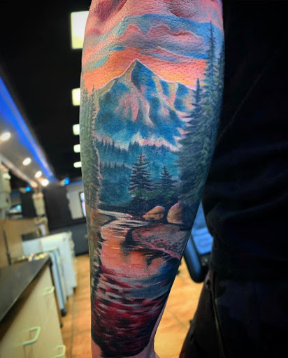 Explore music tattoo ideas for females, creative tattoo ideas in Colorado Springs, available at West Side Tattoo