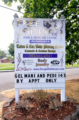 Body Piercing Shop «Free Spirit Salon, Piercing, and Tattoo», reviews and photos, 307 NE Kelly Ave, Gresham, OR 97080, USA