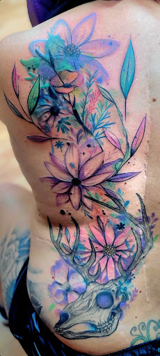 Explore mens christian tattoo ideas, creative tattoo ideas in Benton, available at Spectrum Tattoo