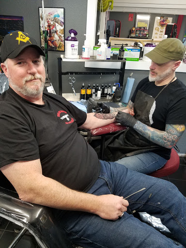 Explore scripture tattoos ideas, creative tattoo ideas in Salem, available at Dark Star Tattoo