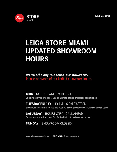 Camera Store «Leica Store Miami», reviews and photos, 372 Miracle Mile, Coral Gables, FL 33134, USA