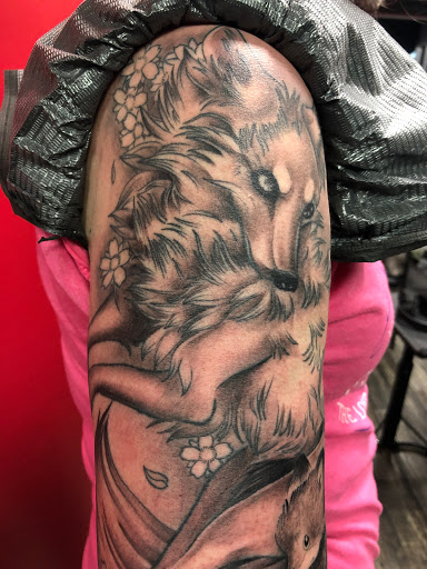 Explore weightlifting tattoo ideas, creative tattoo ideas in Anchorage, available at SDITATTOO, LLC