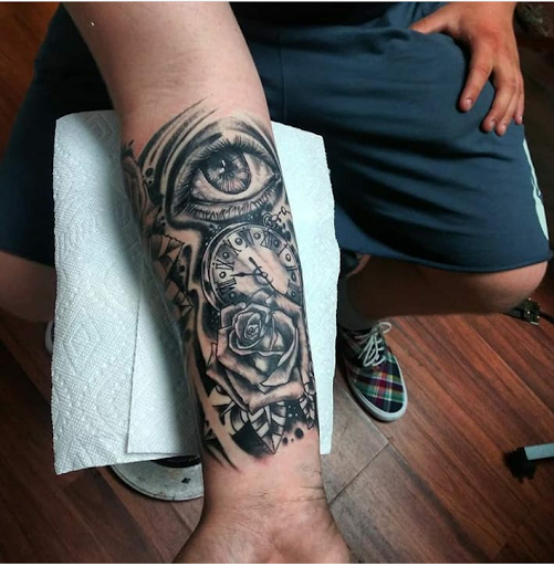 Explore small back tattoo ideas, creative tattoo ideas in Atlantic Beach, available at The Ink Chamber Tattoo Parlor