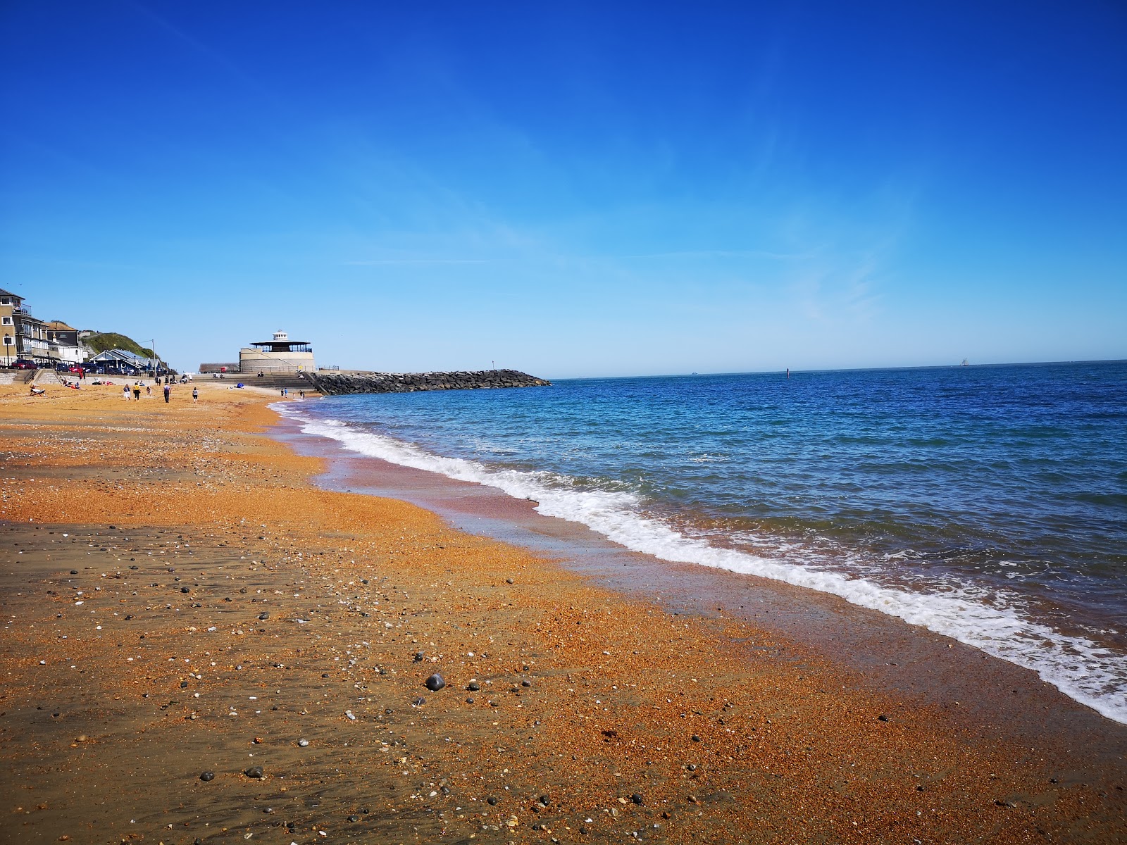 Foto di Spiaggia di Ventnor e l'insediamento
