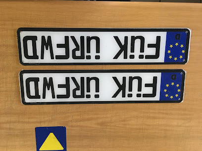 Edenvale Number Plates and Signs