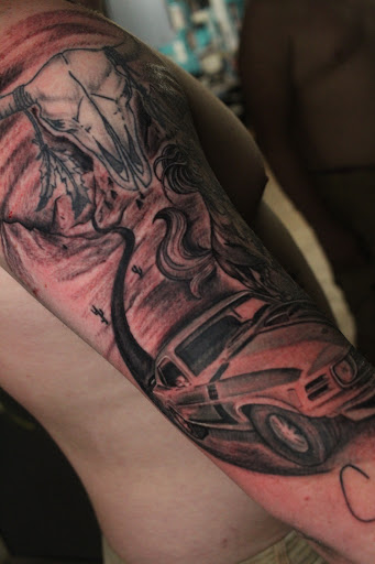 Explore hawaiian island tattoo ideas, creative tattoo ideas in Homosassa, available at Citrus Tattoos