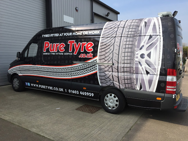 Pure Tyre, Mobile Tyres, Battery & Brake Fitting Service Norwich