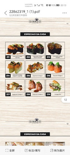Restaurante Japonês - GINKGO - Leiria