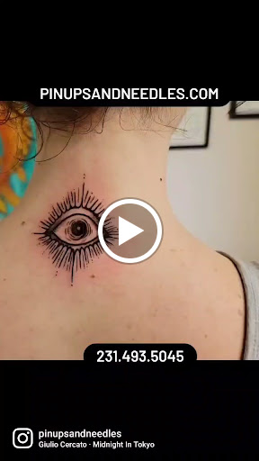 Explore trafalgar law tattoo ideas, creative tattoo ideas in Traverse City, available at Pinups & Needles