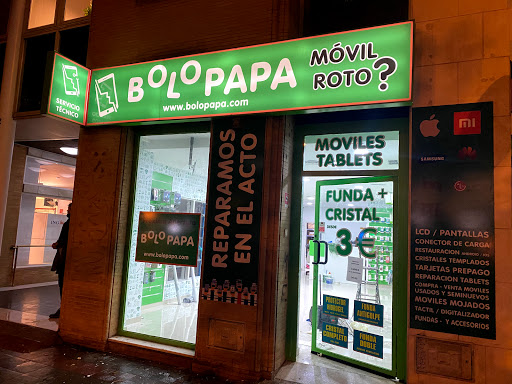 Bolopapa Nervión Sevilla, reparación móviles