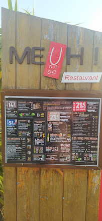 Restaurant MEUH ! Restaurant Biganos à Biganos - menu / carte