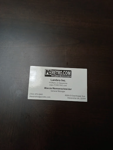 Used Computer Store «PC Retro Alexandria Inc.», reviews and photos, 4926 Eisenhower Ave D, Alexandria, VA 22304, USA