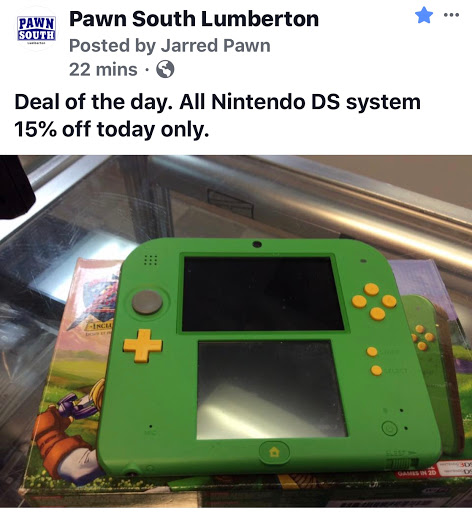 Pawn Shop «Pawn South Inc», reviews and photos, 215 E 2nd St, Lumberton, NC 28358, USA