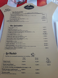 Restaurant La Boucherie à Castelnau-le-Lez carte