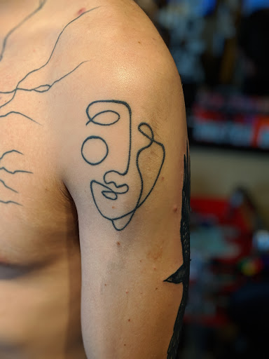 Explore small sunshine tattoo ideas, creative tattoo ideas in Omak, available at Eight of Hearts Tattoo Parlor