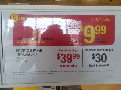 Office Supply Store «OfficeMax», reviews and photos, 917 E Broadway Rd, Tempe, AZ 85282, USA