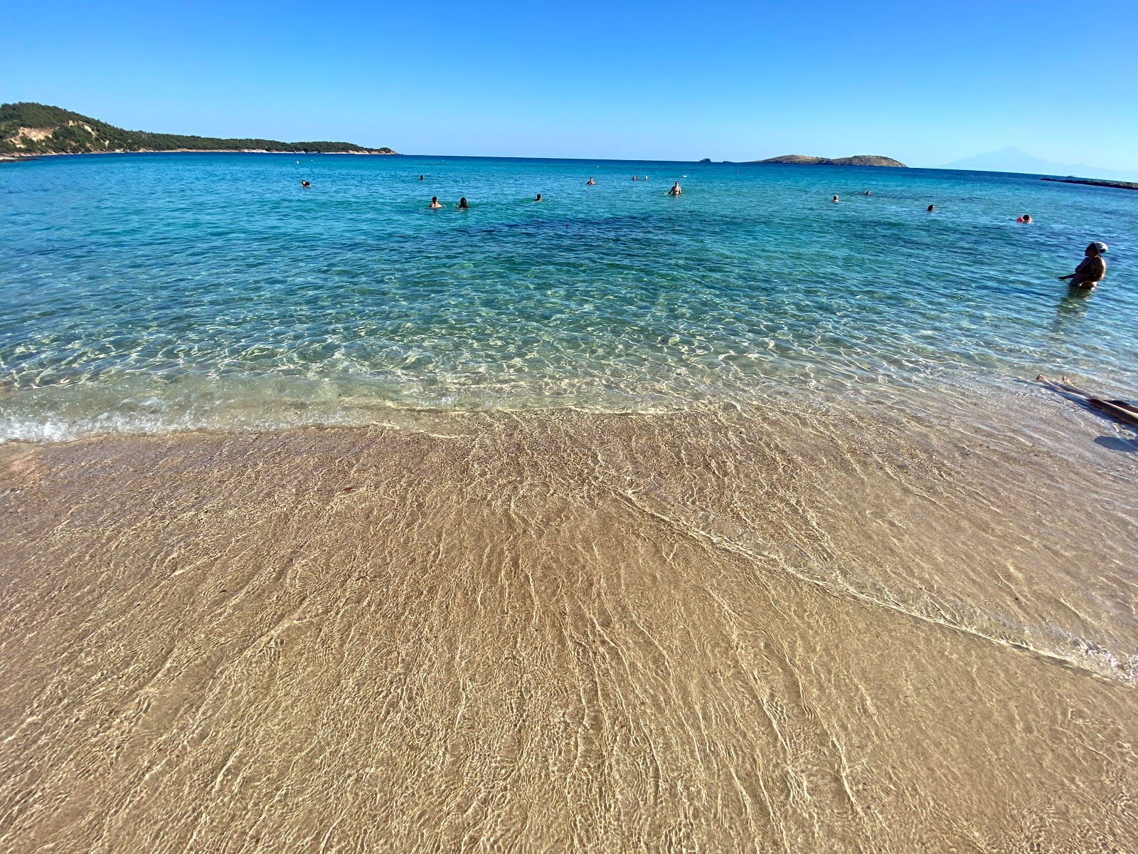 Foto di Psili sand area parzialmente alberghiera