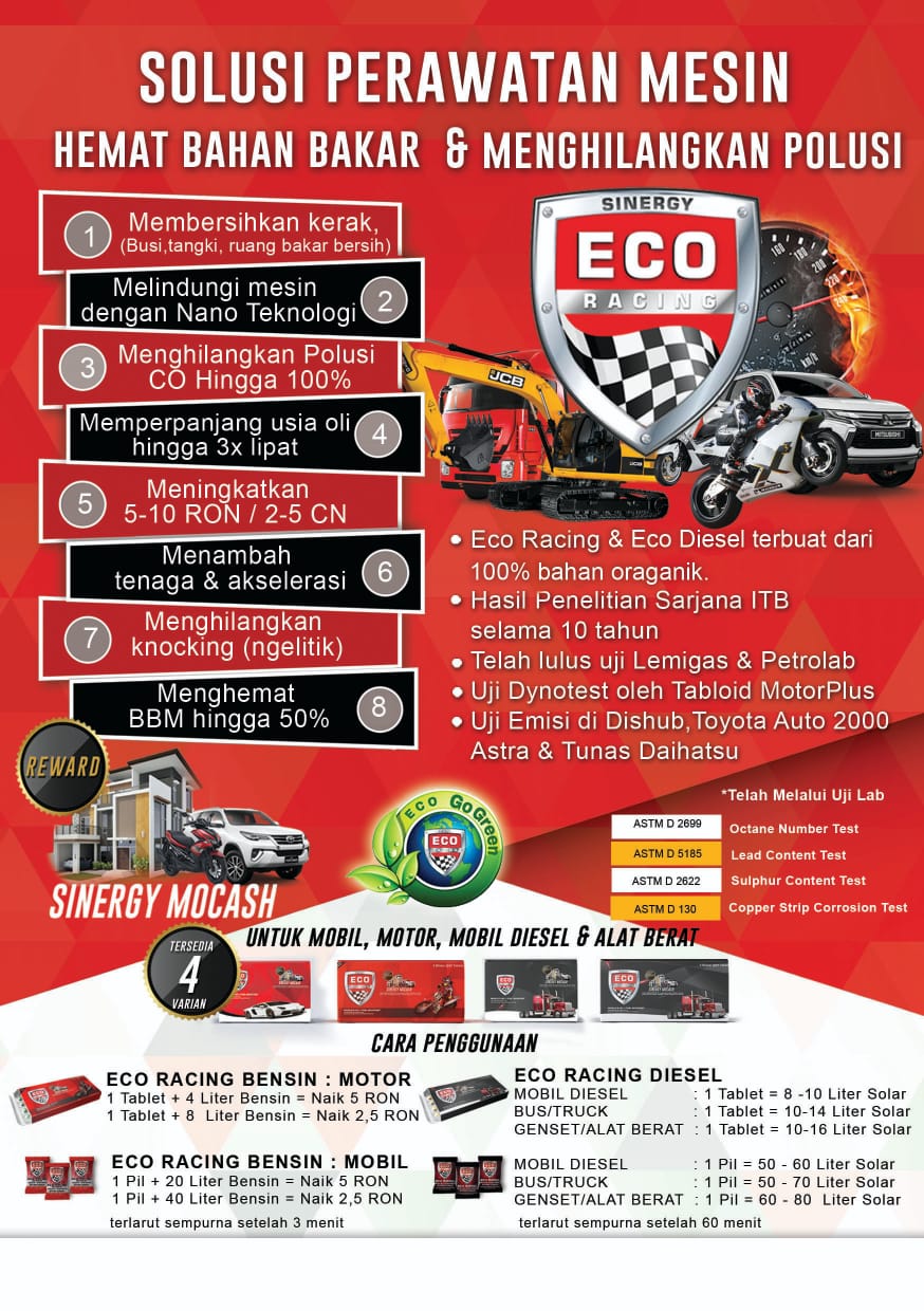 Toko Eco Racing Vila Tangerang Elok