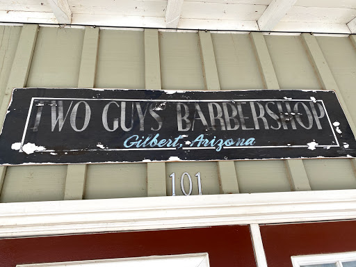 Barber Shop «Two Guys Barber Shop», reviews and photos, 3364 E Williams Field Rd, Gilbert, AZ 85295, USA