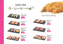 Sushic à Paris menu